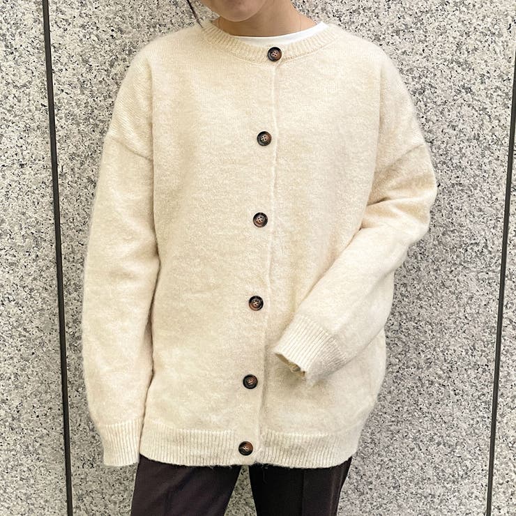 クルー起毛カーディガン | GORGE  | 詳細画像13 