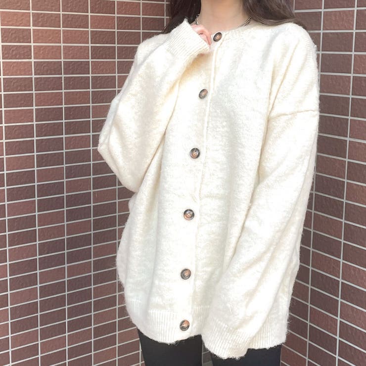 クルー起毛カーディガン | GORGE  | 詳細画像14 