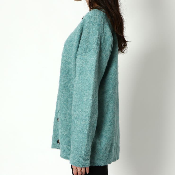 クルー起毛カーディガン | GORGE  | 詳細画像3 