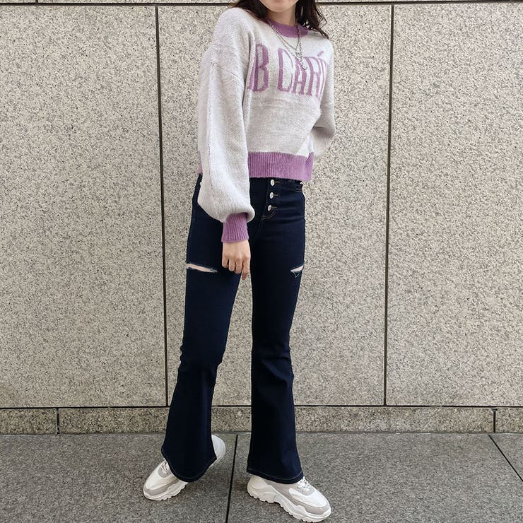 ロゴリンガーニットプルオーバー | GORGE  | 詳細画像9 