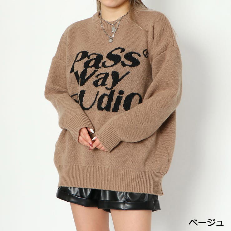 PASSロゴニットプルオーバー[品番：GORW0007485]｜GORGE （ゴージ