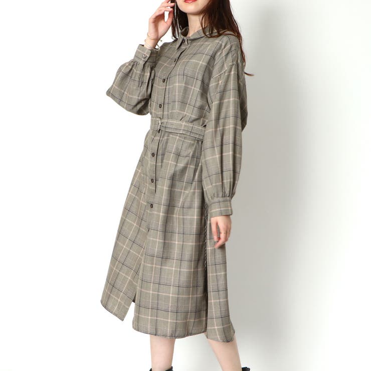 バックレースアップシャツワンピース[品番：GORW0007388]｜GORGE  （ゴージ）のレディースファッション通販｜SHOPLIST（ショップリスト）