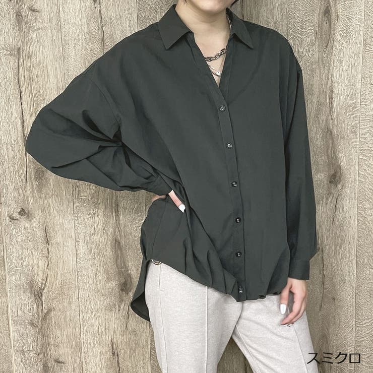 スミクロ | タケノコタックシャツ | GORGE 