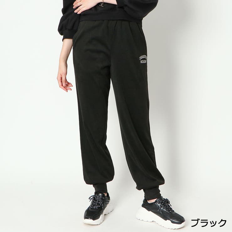 ブラック | ピーチジョガーパンツ | GORGE 