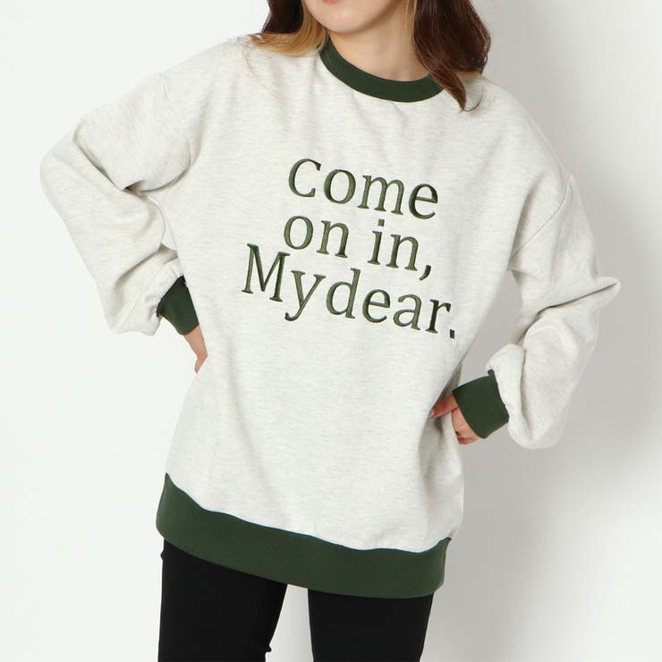 リンガー刺しゅう裏起毛プルオーバー | GORGE  | 詳細画像6 