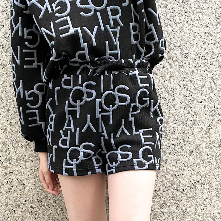 英字ジャガードショートパンツ[品番：GORW0007370]｜GORGE （ゴージ