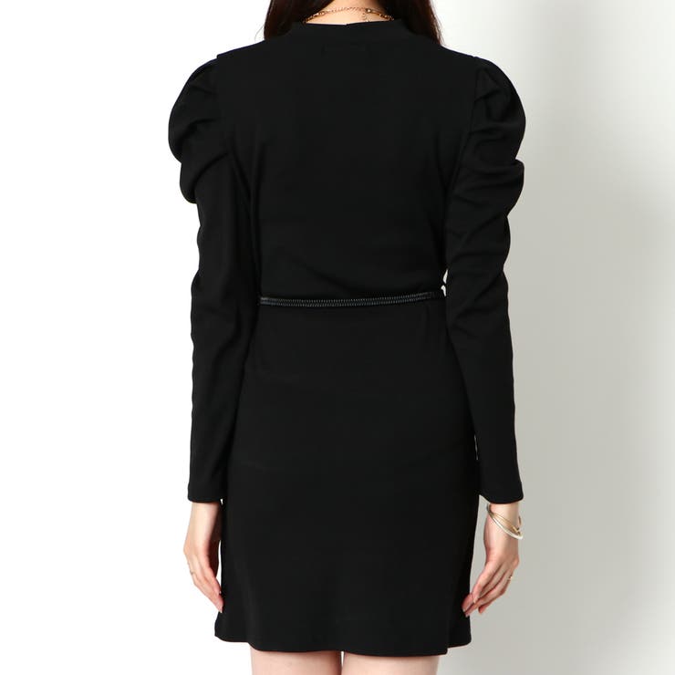 ベルト付きリブワンピース | GORGE  | 詳細画像4 