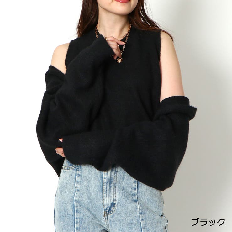 ブラック | ニットボレロアンサンブル | GORGE 