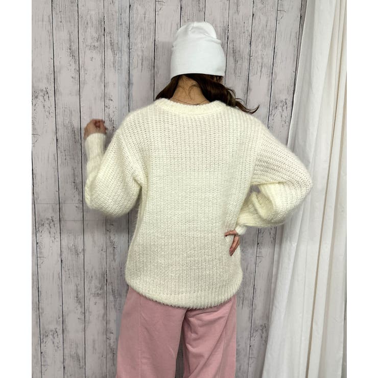 モヘアクルーカーディガン | GORGE  | 詳細画像8 