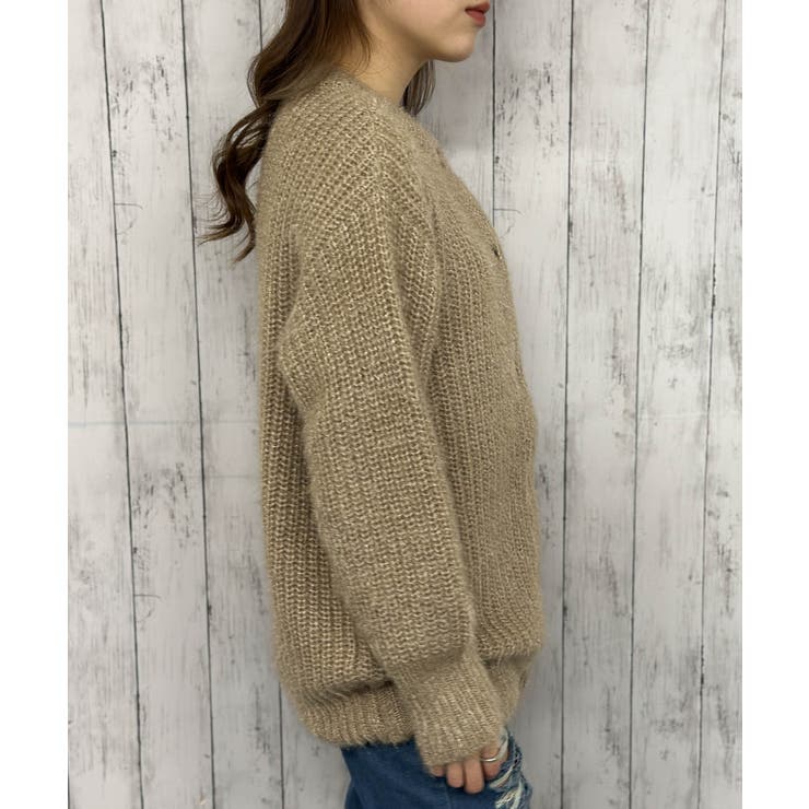 モヘアクルーカーディガン | GORGE  | 詳細画像3 