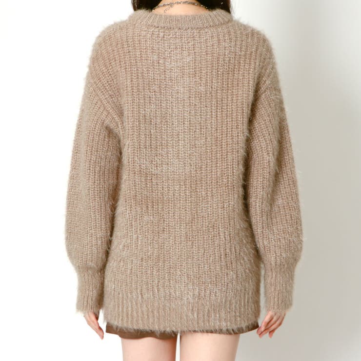 モヘアクルーカーディガン | GORGE  | 詳細画像4 