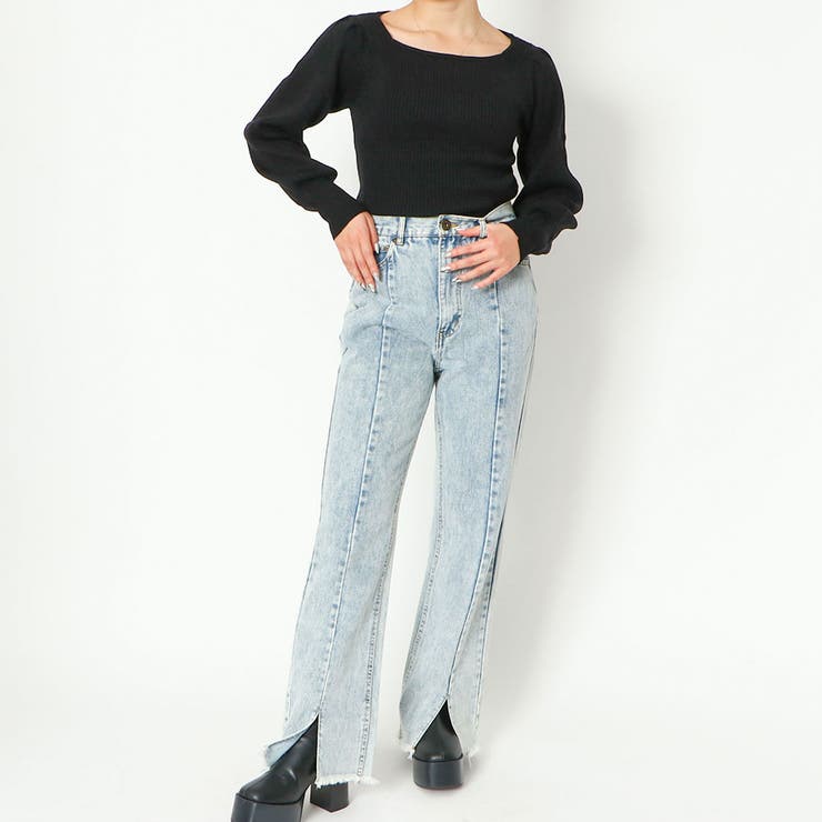 スクエアニットプルオーバー | GORGE  | 詳細画像7 