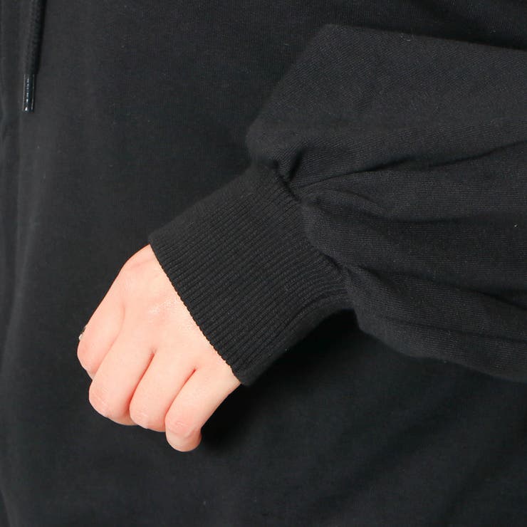 刺しゅうＺＩＰミニ裏毛パーカー | GORGE  | 詳細画像6 