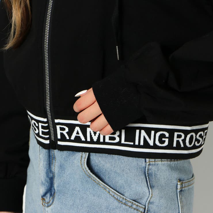 短丈ロゴミニ裏毛パーカー | GORGE  | 詳細画像5 