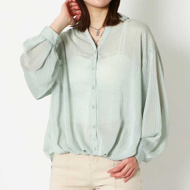 タケノコシアーストライプシャツ | GORGE  | 詳細画像8 