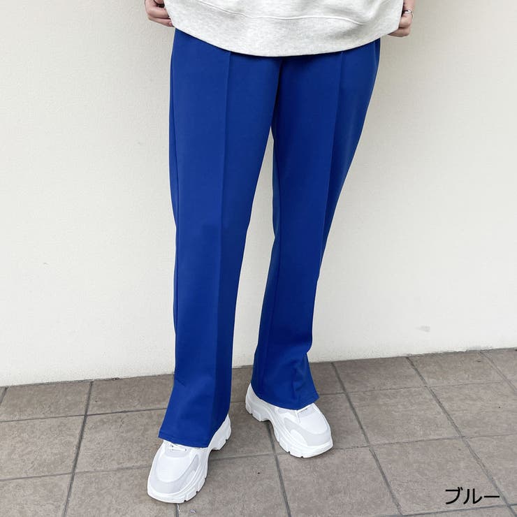 ブルー | ピンタックポンチパンツ | GORGE 