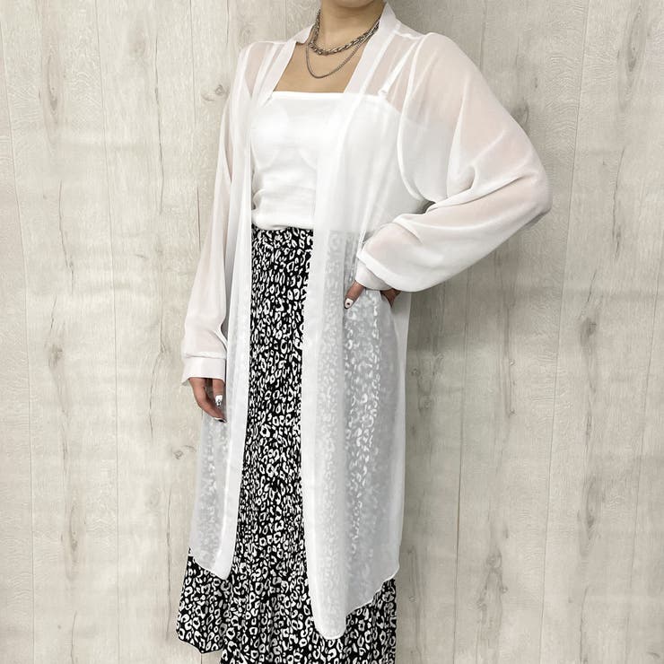 無地シフォンガウン | GORGE  | 詳細画像7 