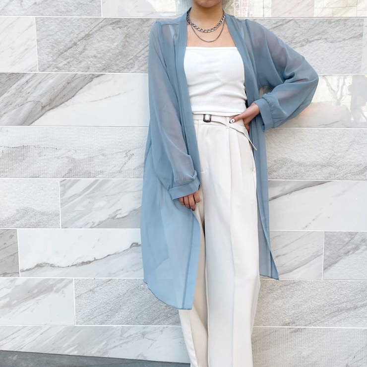 無地シフォンガウン | GORGE  | 詳細画像11 