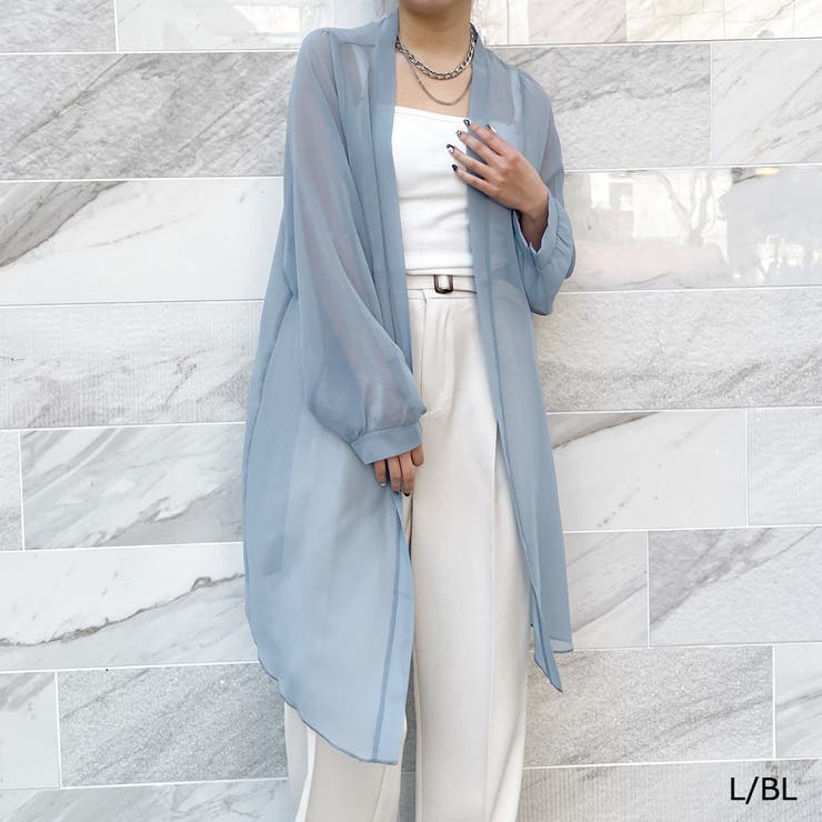 Ｌ／ＢＬ | 無地シフォンガウン | GORGE 