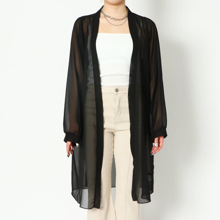 無地シフォンガウン | GORGE  | 詳細画像2 