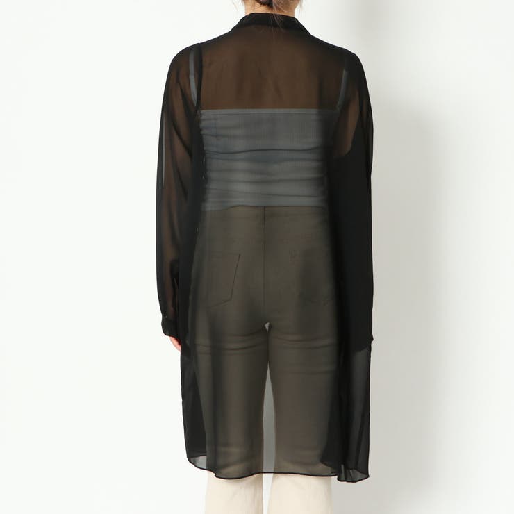 無地シフォンガウン | GORGE  | 詳細画像4 