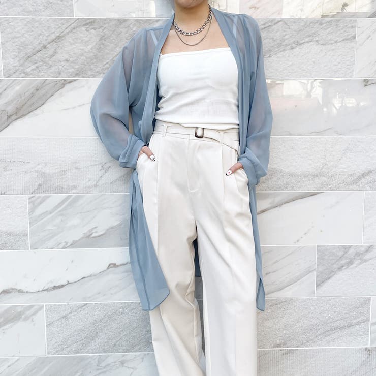 無地シフォンガウン | GORGE  | 詳細画像6 