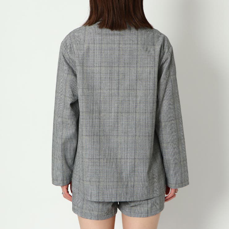 チェックダブルテーラージャケット | GORGE  | 詳細画像7 