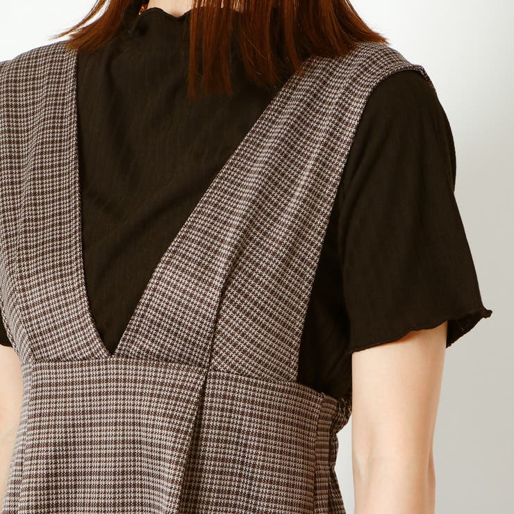 インナー付きカットツイルジャンパースカート | GORGE  | 詳細画像5 