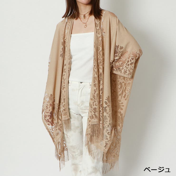通販でクリスマス レースポンチョ （ゴージ）の [品番：GORW0007645]｜GORGE トップス