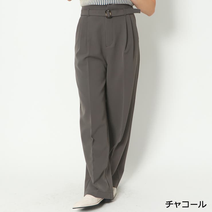 ベルト付きタックパンツ[品番：GORW0007601]｜GORGE （ゴージ