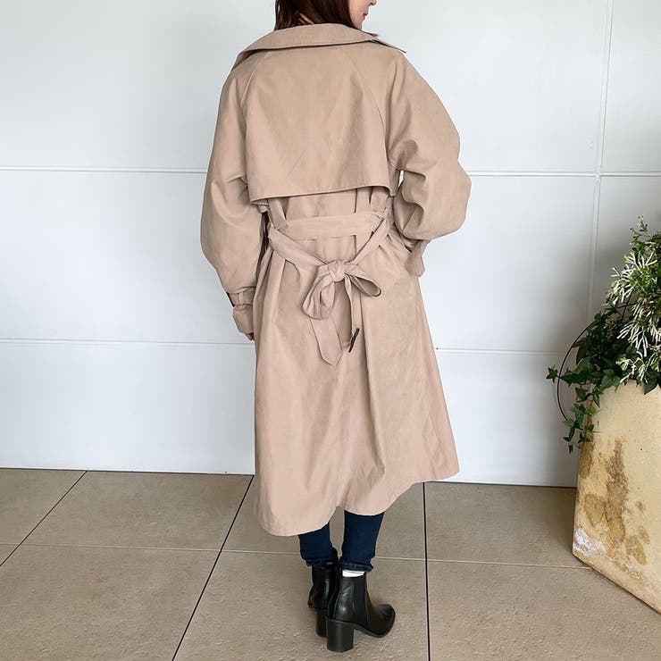 レディース トレンチコート ロング丈 | GORGE  | 詳細画像12 
