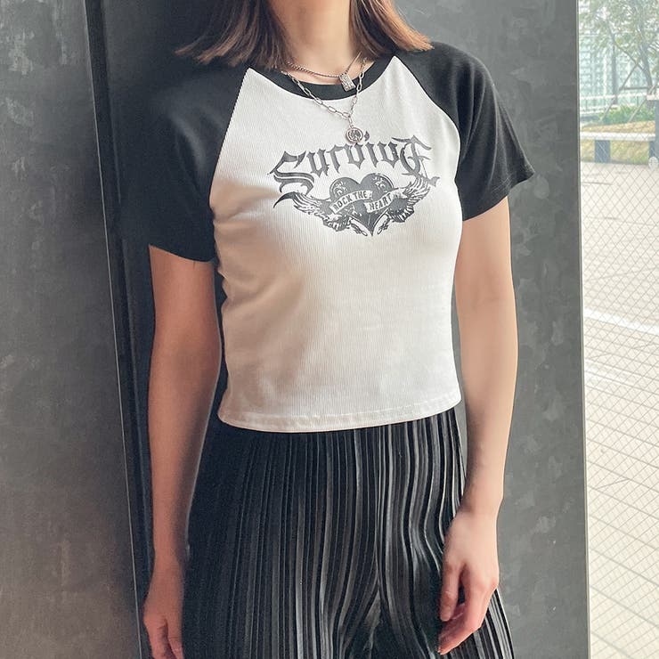 ラグランロックTシャツ[品番：GORW0008793]｜GORGE （ゴージ 