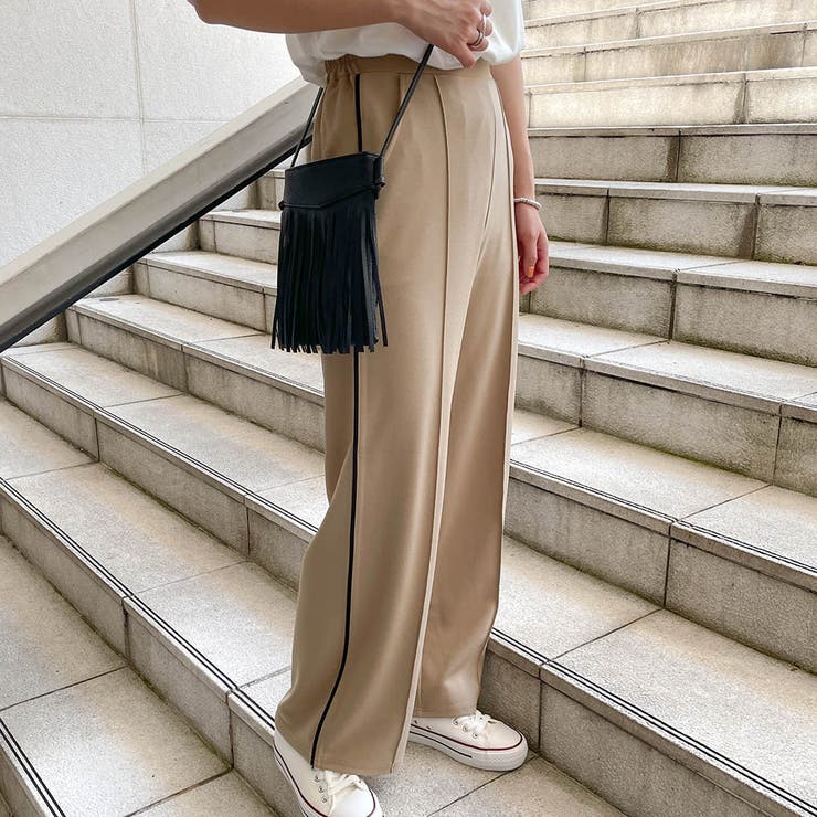 サイドラインワイドパンツ | GORGE  | 詳細画像7 