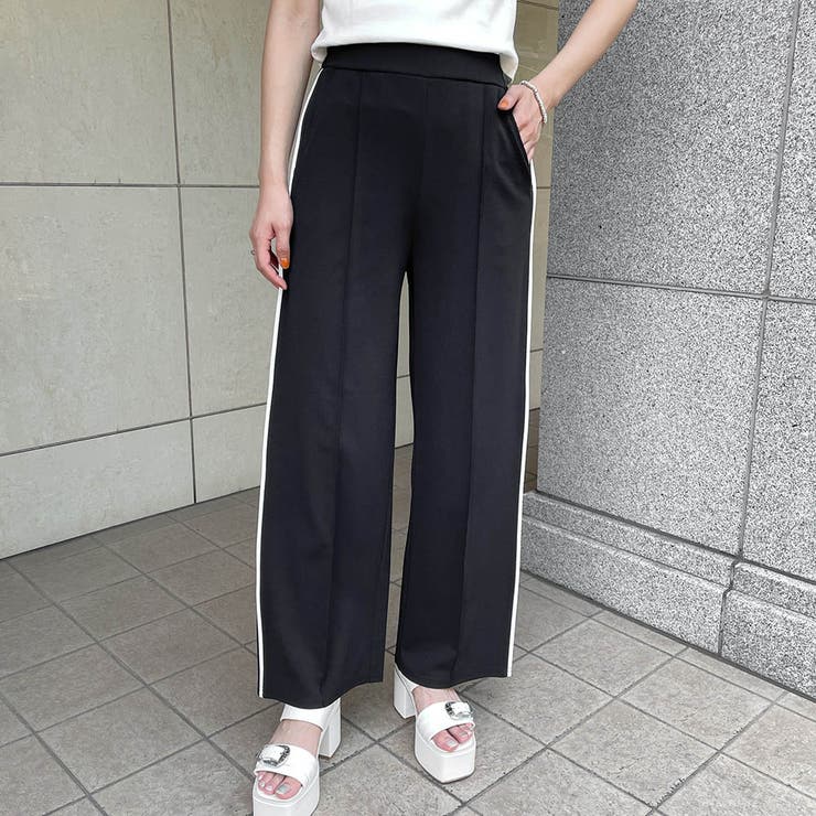 サイドラインワイドパンツ | GORGE  | 詳細画像12 