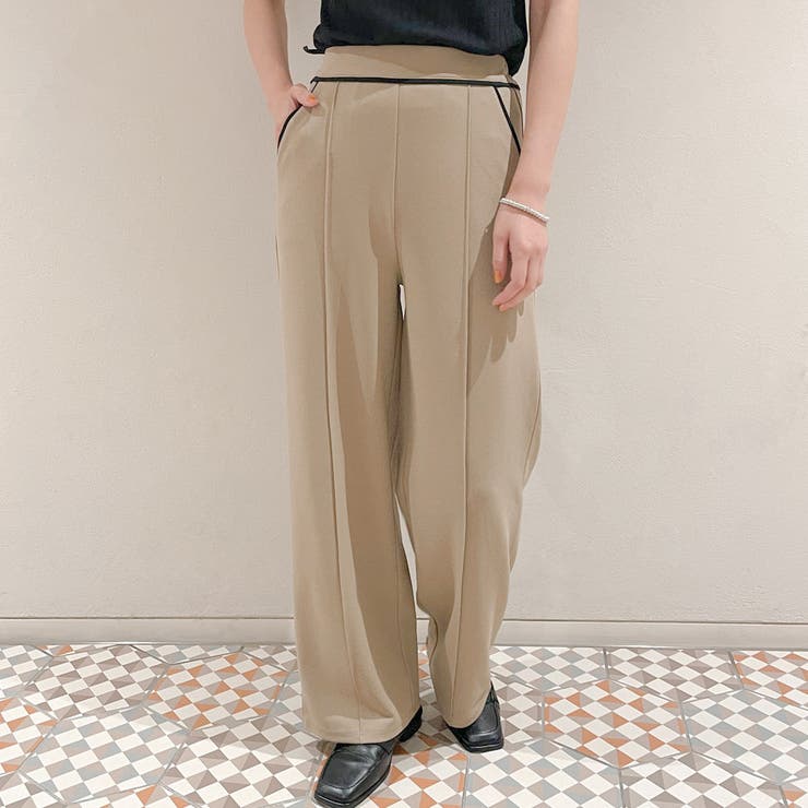 ウェストパイピングワイドパンツ | GORGE  | 詳細画像11 