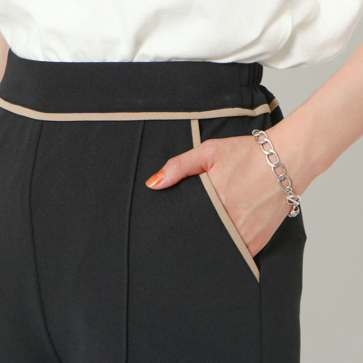 ウェストパイピングワイドパンツ | GORGE  | 詳細画像5 