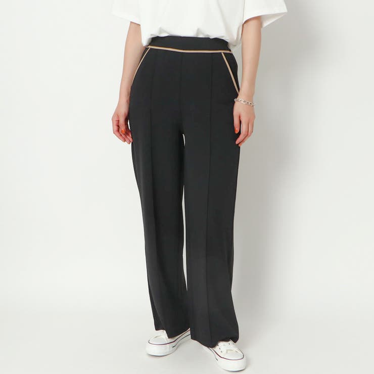 ウェストパイピングワイドパンツ | GORGE  | 詳細画像7 