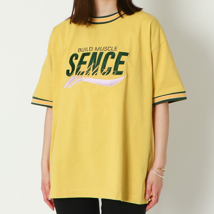 ラインリブ刺しゅうＴシャツ | GORGE  | 詳細画像8 