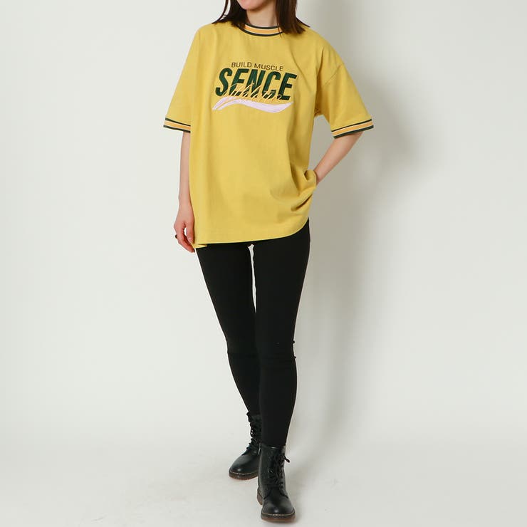 ラインリブ刺しゅうＴシャツ | GORGE  | 詳細画像11 