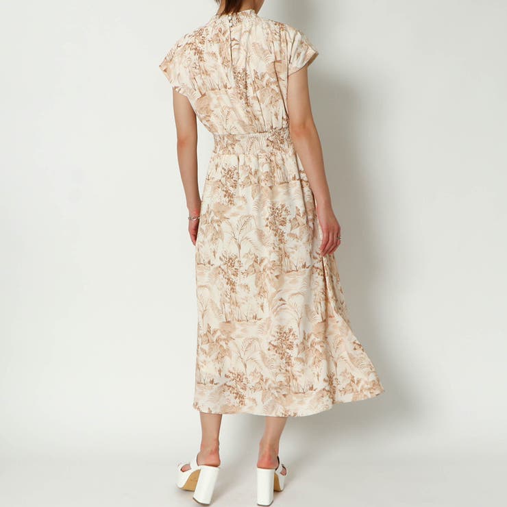 《シャーリングウエスト×フレア》レディース マキシワンピース 半袖 春夏秋	 | GORGE  | 詳細画像6 