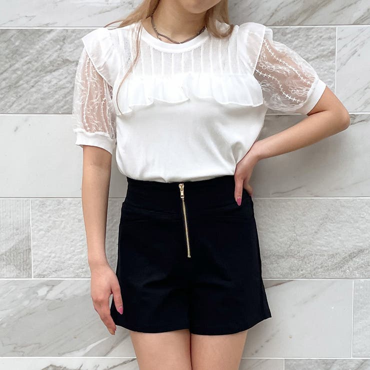 レース切替ニット | GORGE  | 詳細画像13 