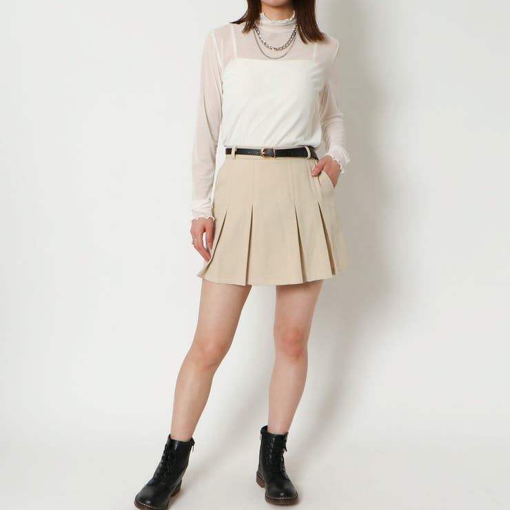 ベルト付きタックミニスカート | GORGE  | 詳細画像9 