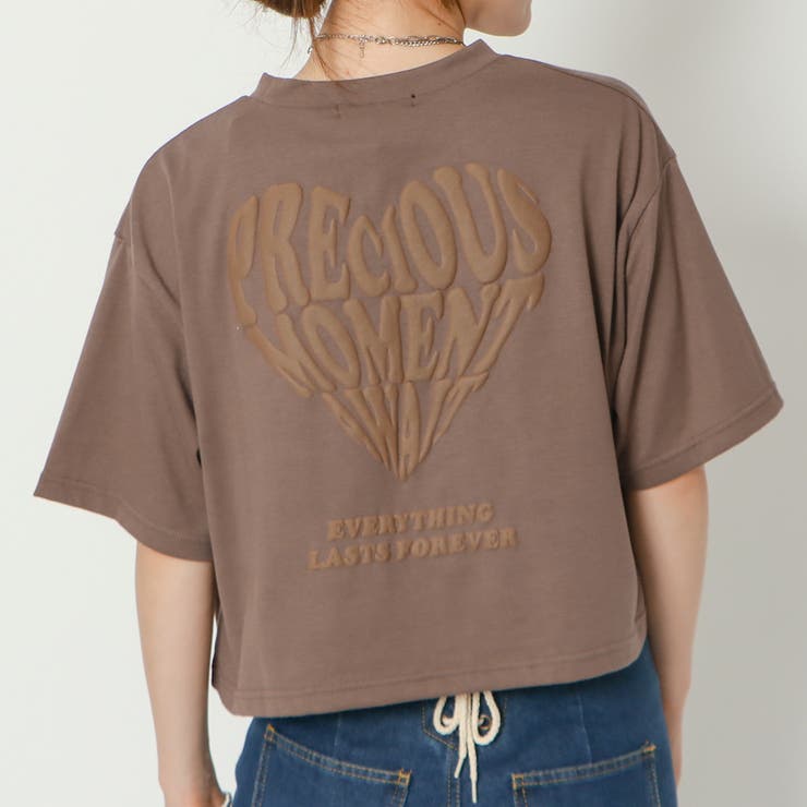ハート発泡プリントTシャツ[品番：GORW0007840]｜GORGE