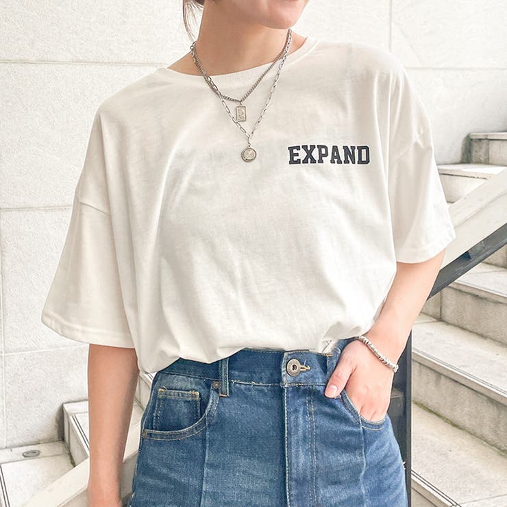 バックプリント刺しゅうＴシャツ | GORGE  | 詳細画像9 