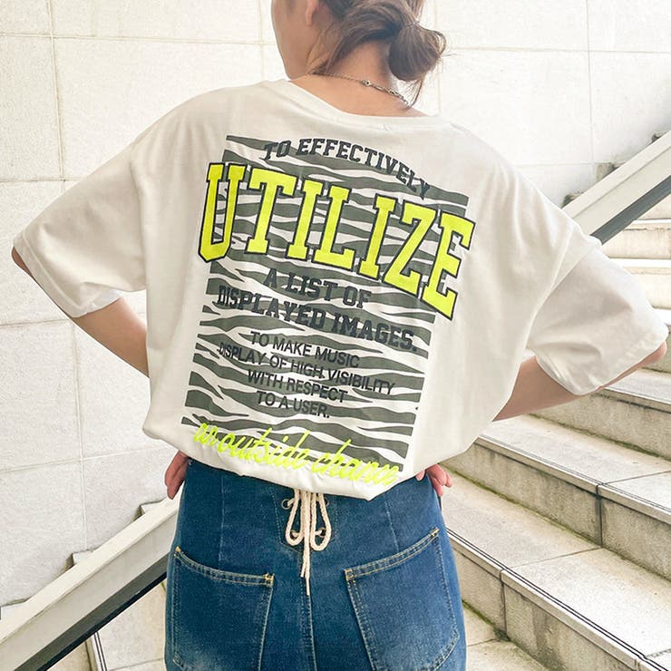 バックプリント刺しゅうＴシャツ | GORGE  | 詳細画像12 