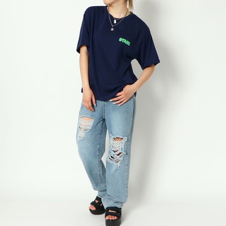 《アメコミDOG×サガラ刺繍》レディース 半袖 Tシャツ | GORGE  | 詳細画像25 