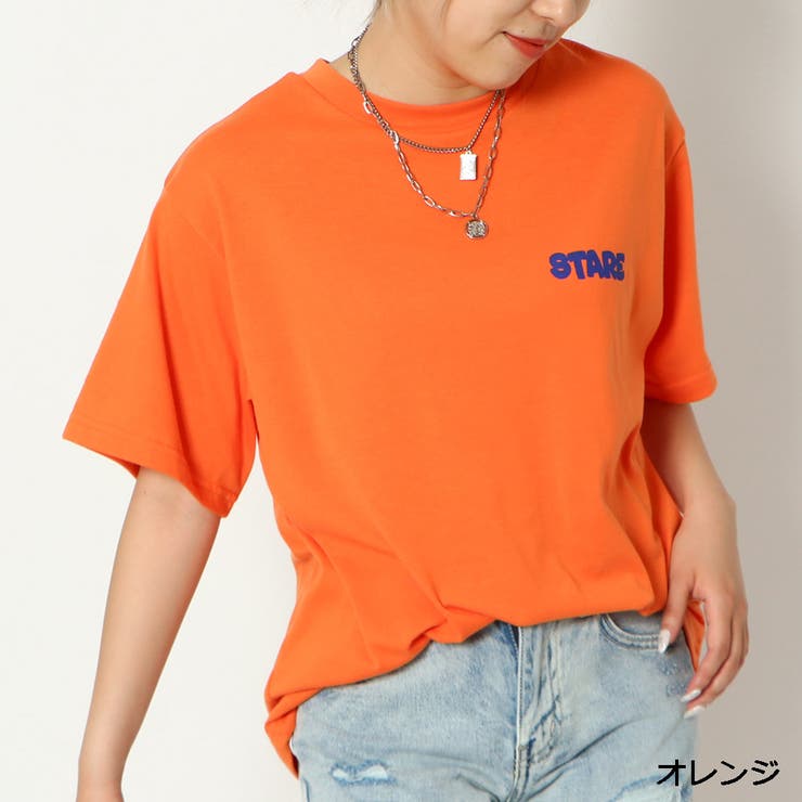KAOS 売れ筋商品|||カオス Tシャツ トップス レディース Tops Orange トムス レディースTシャツ サンセットオレンジ WL 00300-ACT-038