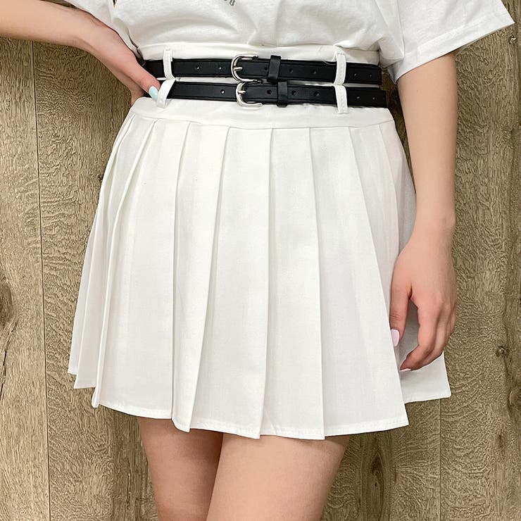 ダブルベルトプリーツスカパン | GORGE  | 詳細画像8 