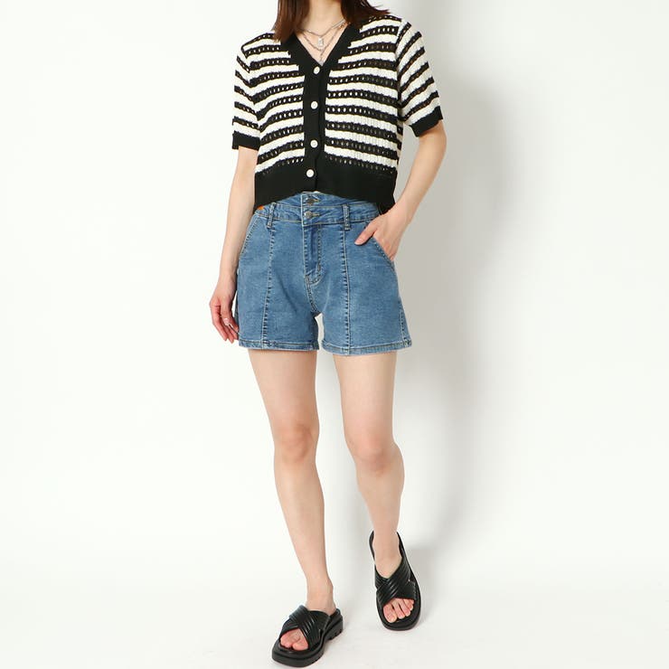 ストレッチデニムショートパンツ[品番：GORW0007779]｜GORGE