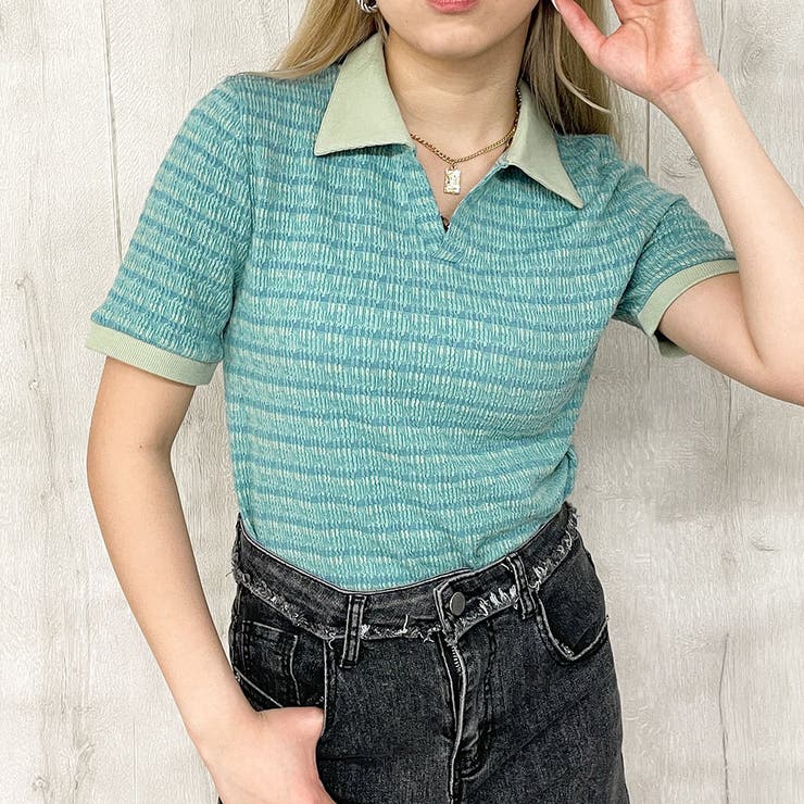 シャーリング襟付きプルオーバー | GORGE  | 詳細画像8 